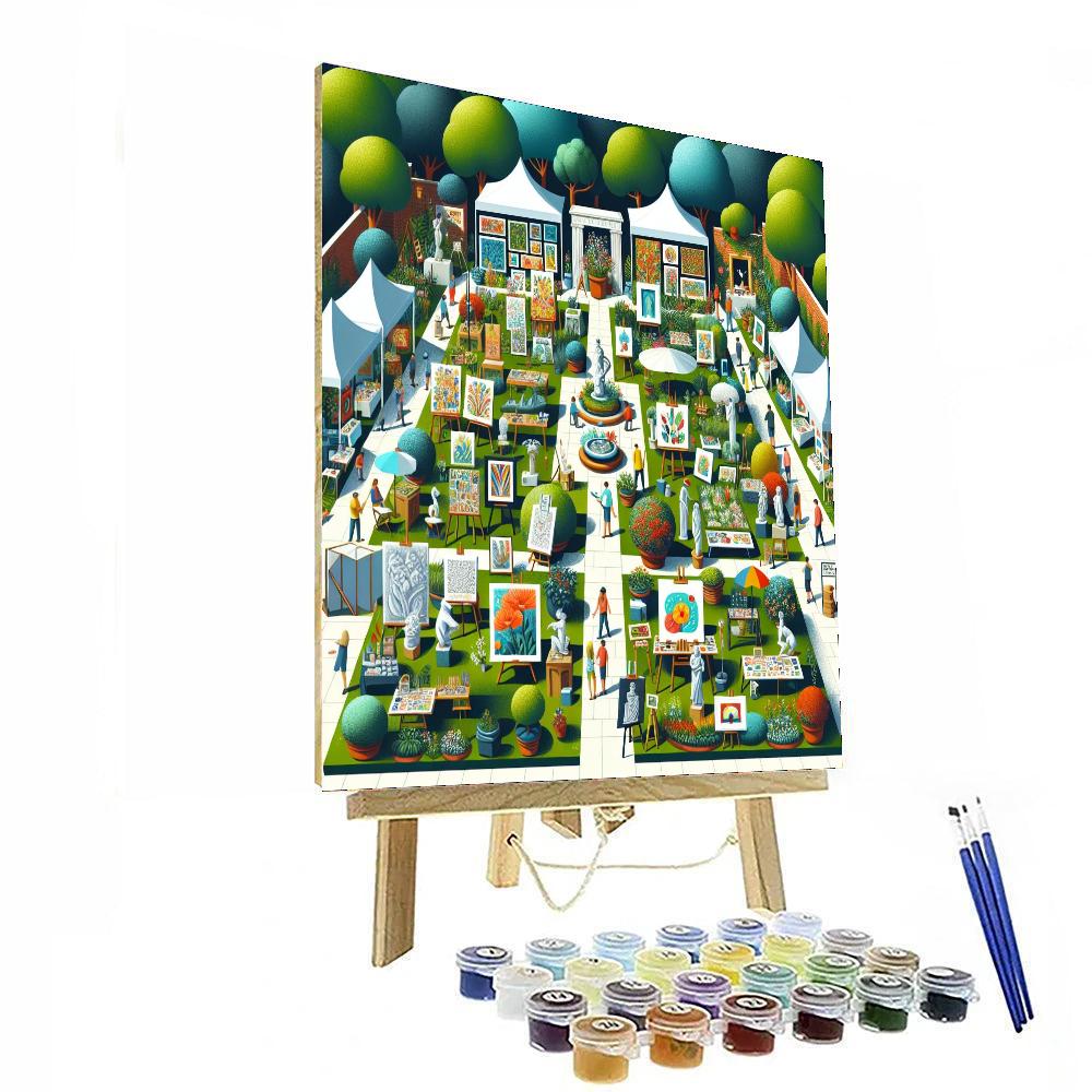 Creative Garden Art Festival Painting Number Kit
