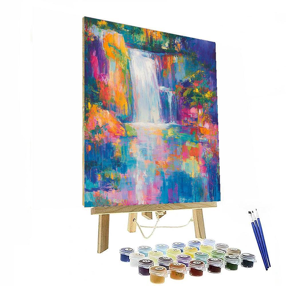 Edgar Degas Inspired Cascade Of Hues  Paint By Numbers