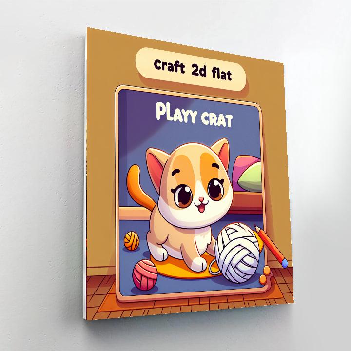 Charming Kitten Paint By Color