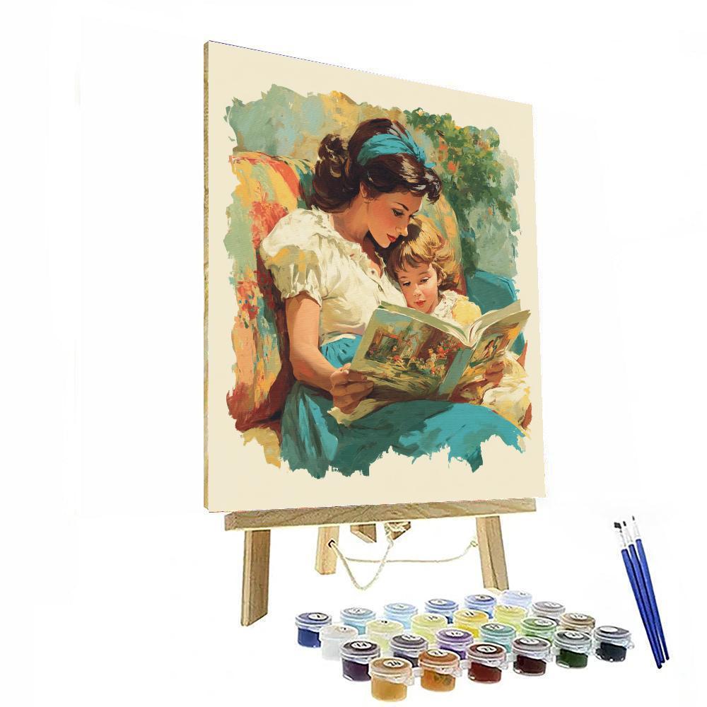 A Love For Books Paint By Color