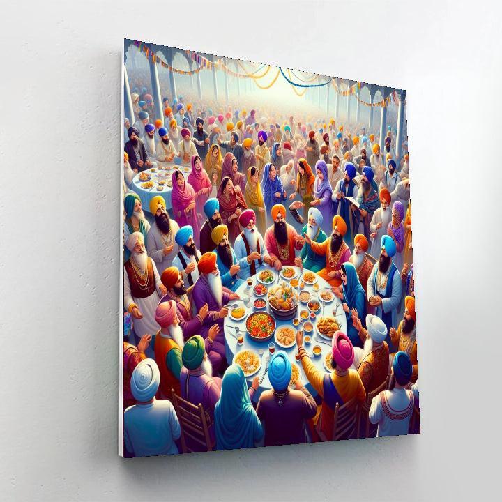 Gurpurab - India Painting By Numbers Kit