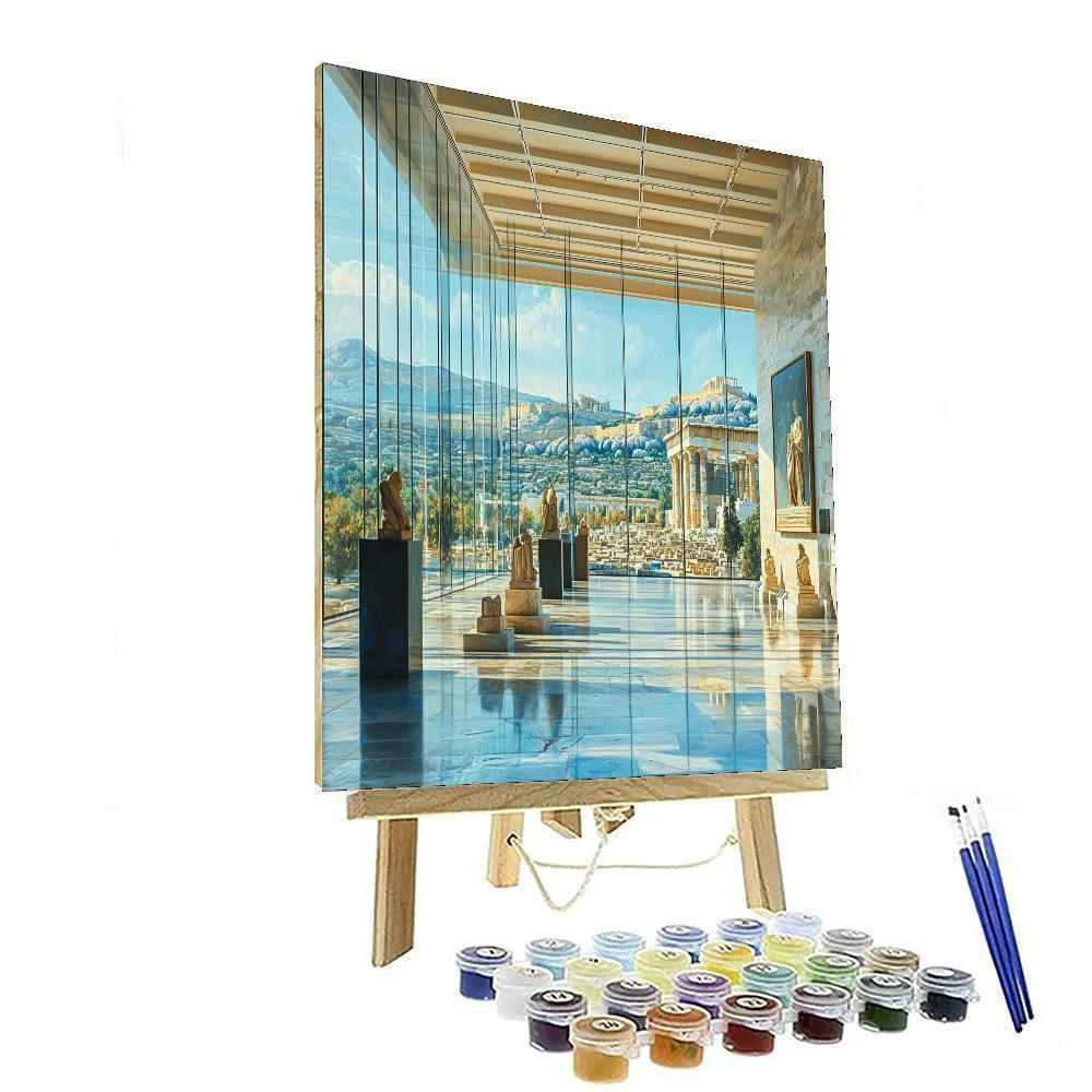 Acropolis Museum - Athens Paint By Number