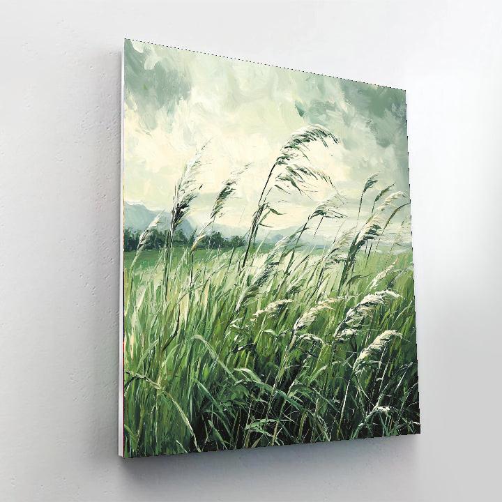 Michelangelo Inspired Wind's Lament  Paint By Numbers