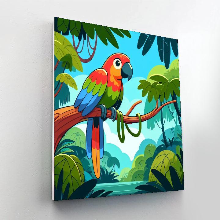 Hidden Jungle DIY Paint By Numbers