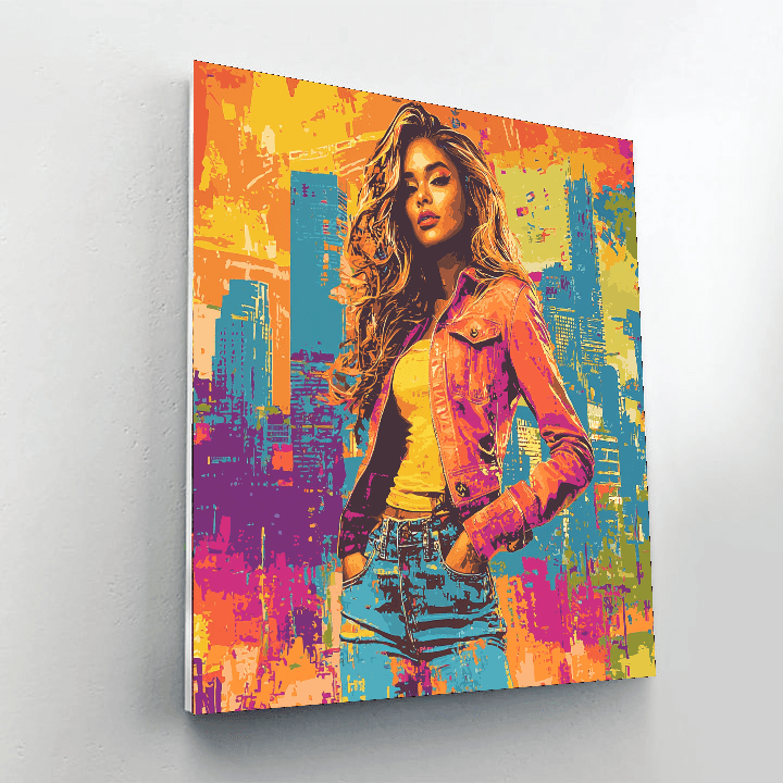 Zendaya: Dancing Through Time From Spider-man To Stardom Painting Number Kit