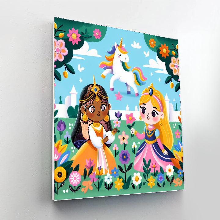Fairytale Princesses Numbered Painting Kits