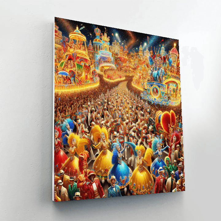 Cultural Festival Parade Paint By Numbers Kits