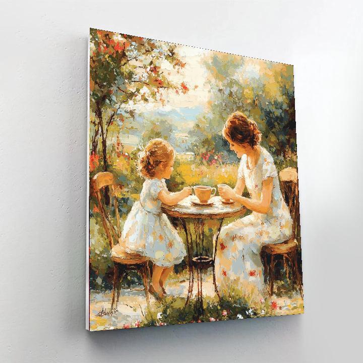 Tea Time Memories Paint By Numbers