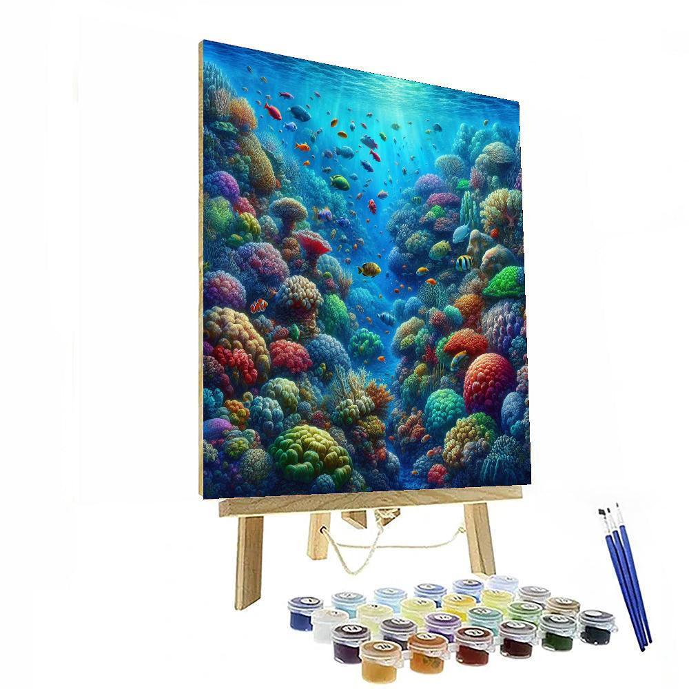 Stunning Undersea Wonders Numbered Painting Kits