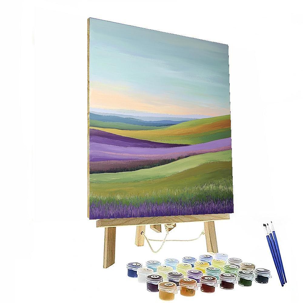 Mark Rothko Inspired Transcendental Embrace  Paint By Color