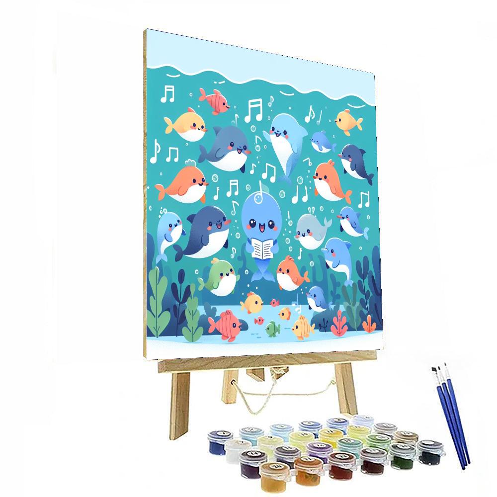 Ocean Harmony Symphony Painting By Numbers Kit
