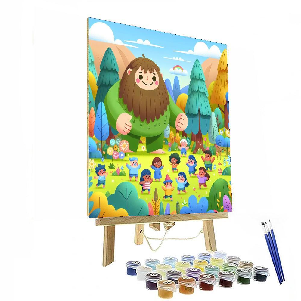 Adventure With Friendly Giants Numbered Painting Kits