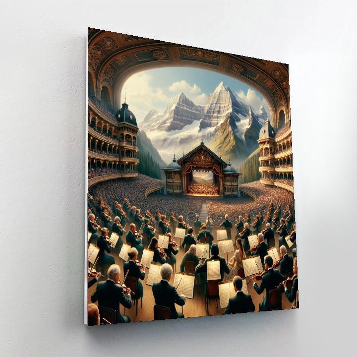 Luzern Festival - Lucerne DIY Paint By Numbers