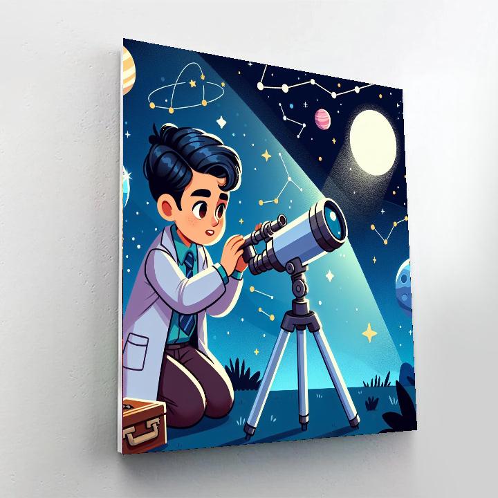 Astronomical Space Quest Paint By Numbers Kits