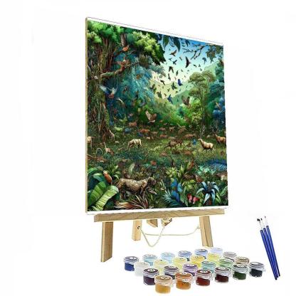Animal Kingdom Harmony Number Painting