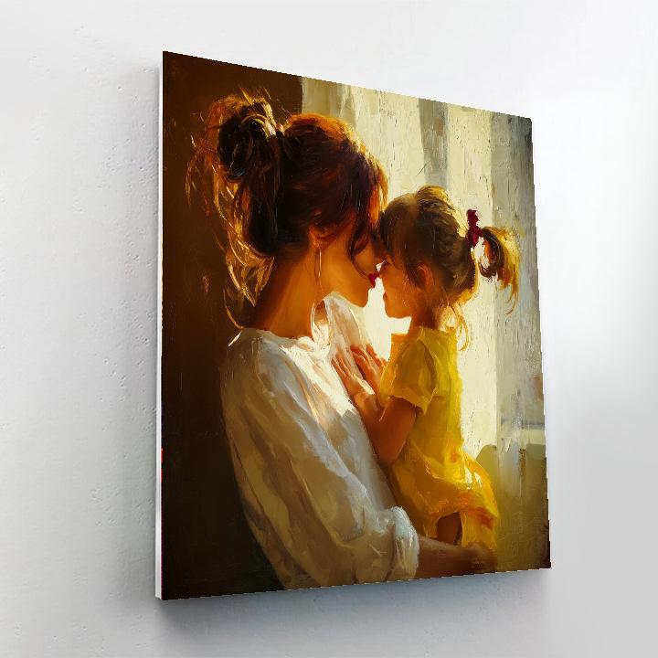 Embrace Of The Morning Sun DIY Paint By Numbers