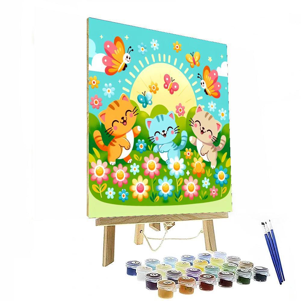 Creative Kittens Painting By Numbers Kit