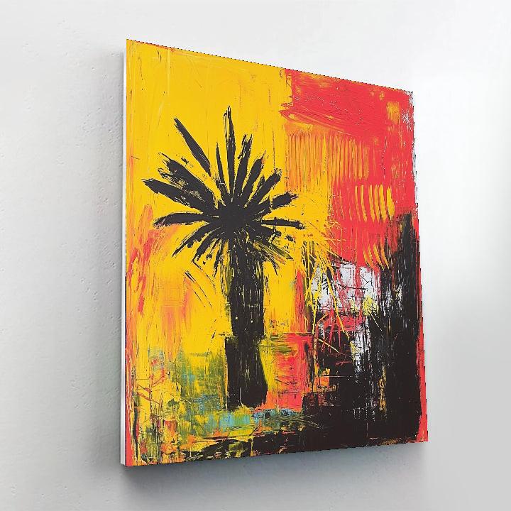 Jean-Michel Basquiat Inspired Metaphors Of Growth  Paint By Numbers
