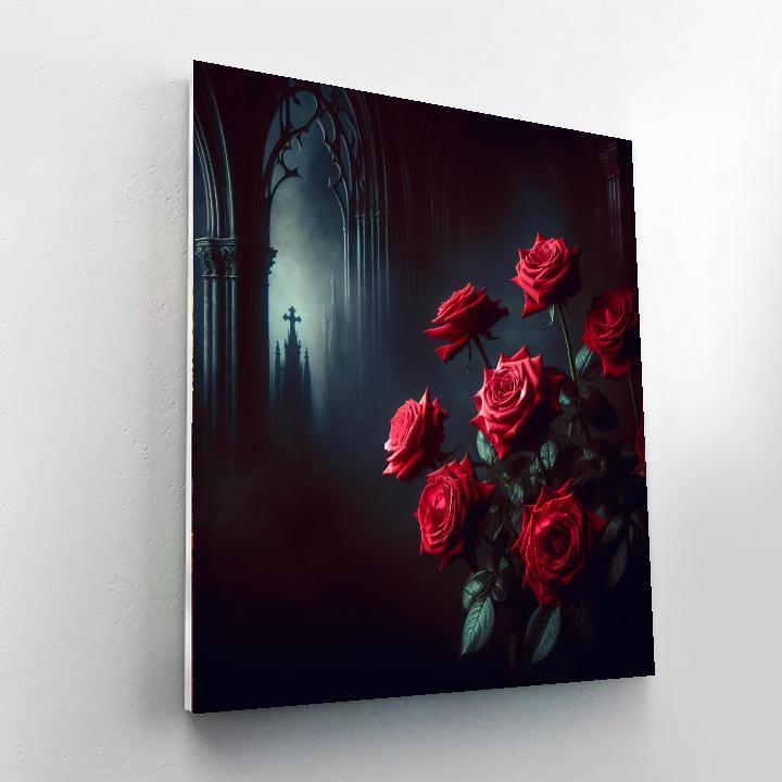 Gothic Rose Affair Paint By Color