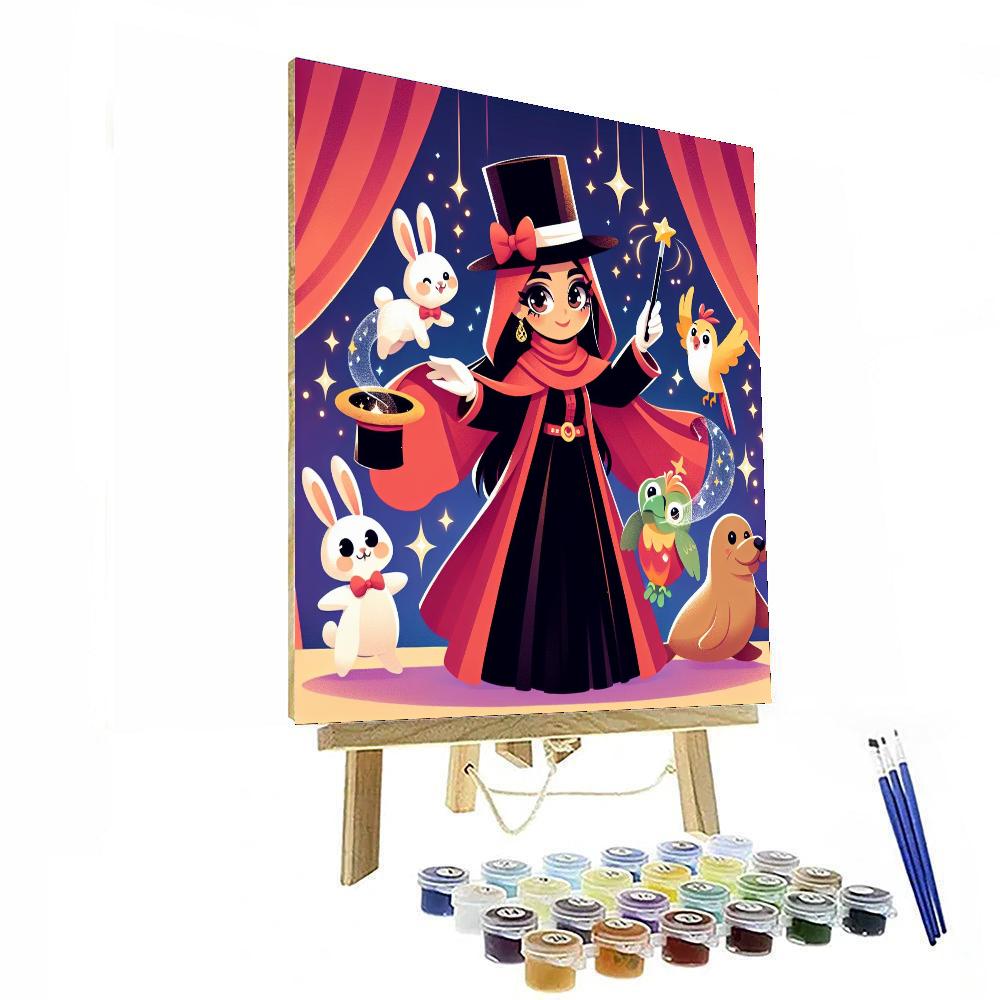 Magician's Marvels Number Painting