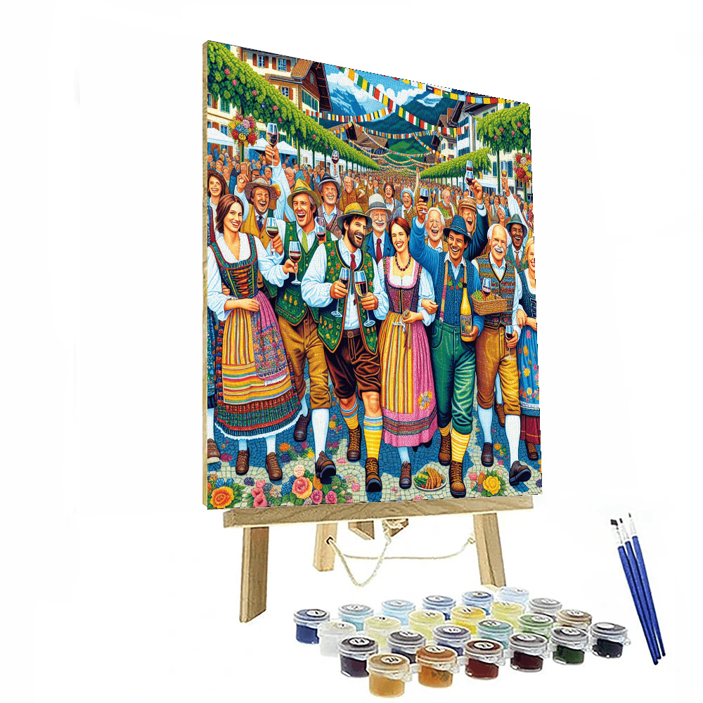 Fête Des Vignerons Numbered Painting Kits