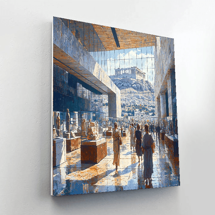 Acropolis Museum Numbered Painting Kits