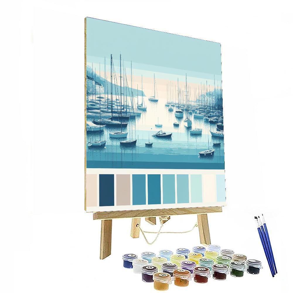 Sailing Away Dreams Painting Number Kit