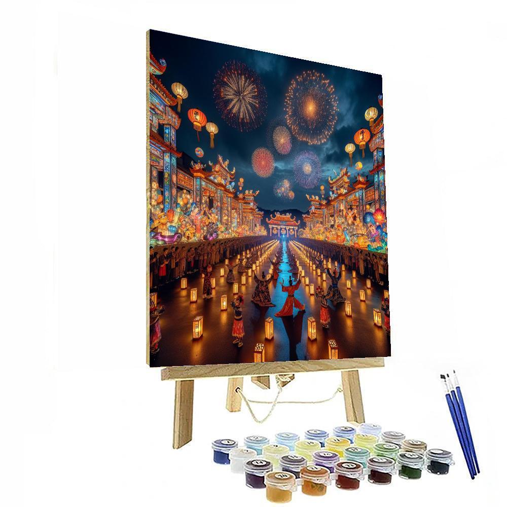 Taiwan Lantern Festival - Various Locations Paint By Number
