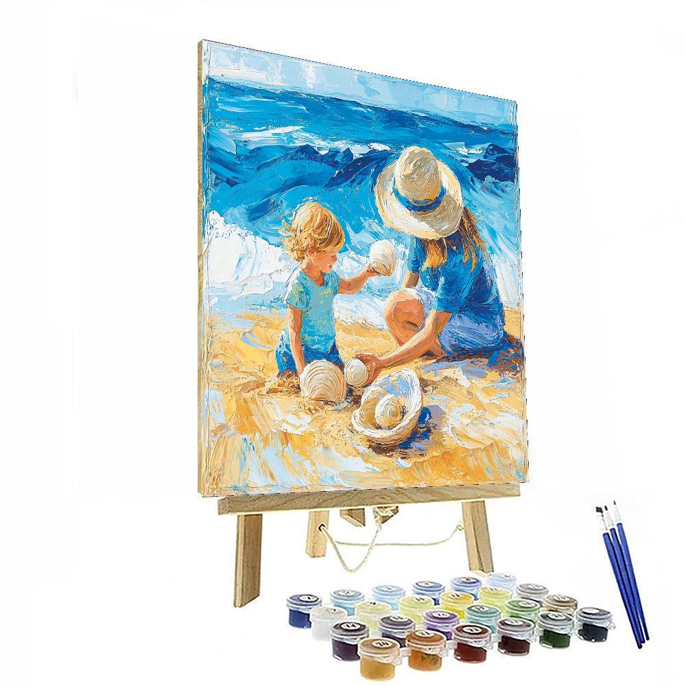 Beachside Treasures Painting Number Kit