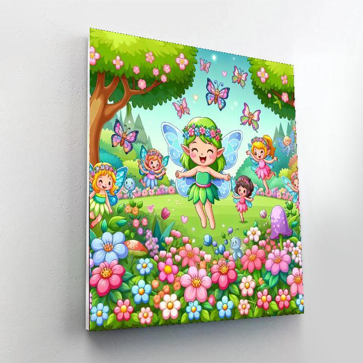 Creative Fairy Garden Numbered Painting Kits