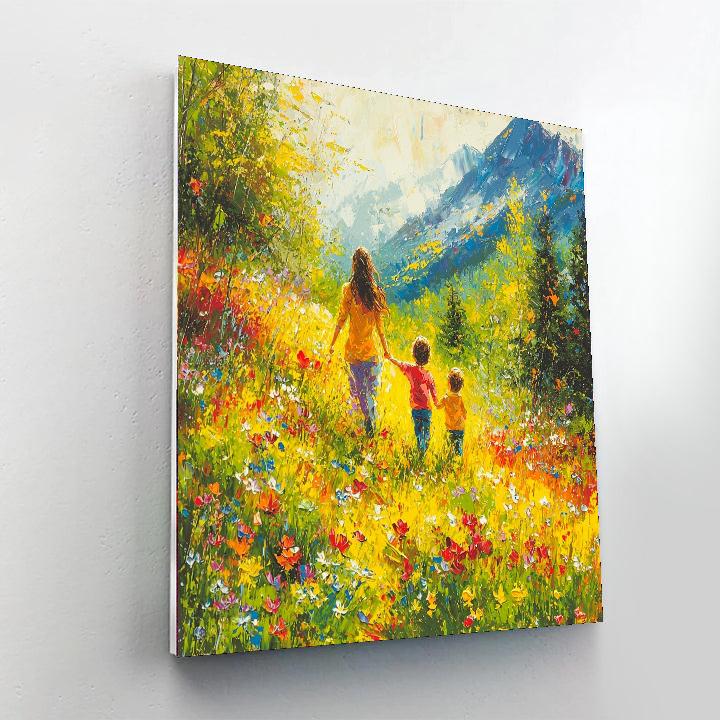 Mothers In Nature Painting By Numbers Kit