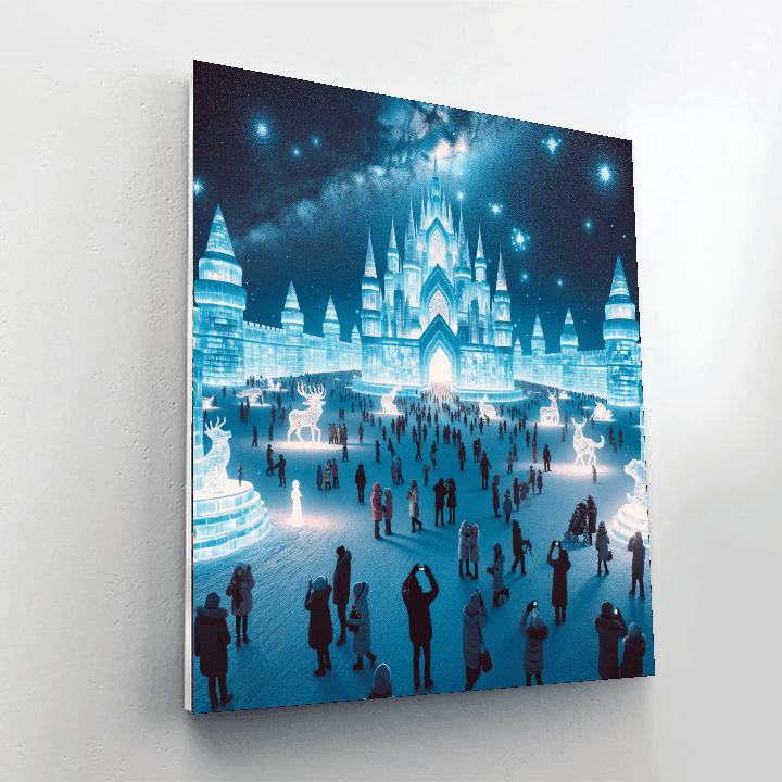 Harbin International Ice And Snow Sculpture Festival - Harbin, China Painting Number Kit