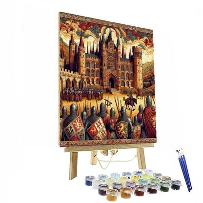 Medieval Kingdom's Splendor Paint By Numbers Kits