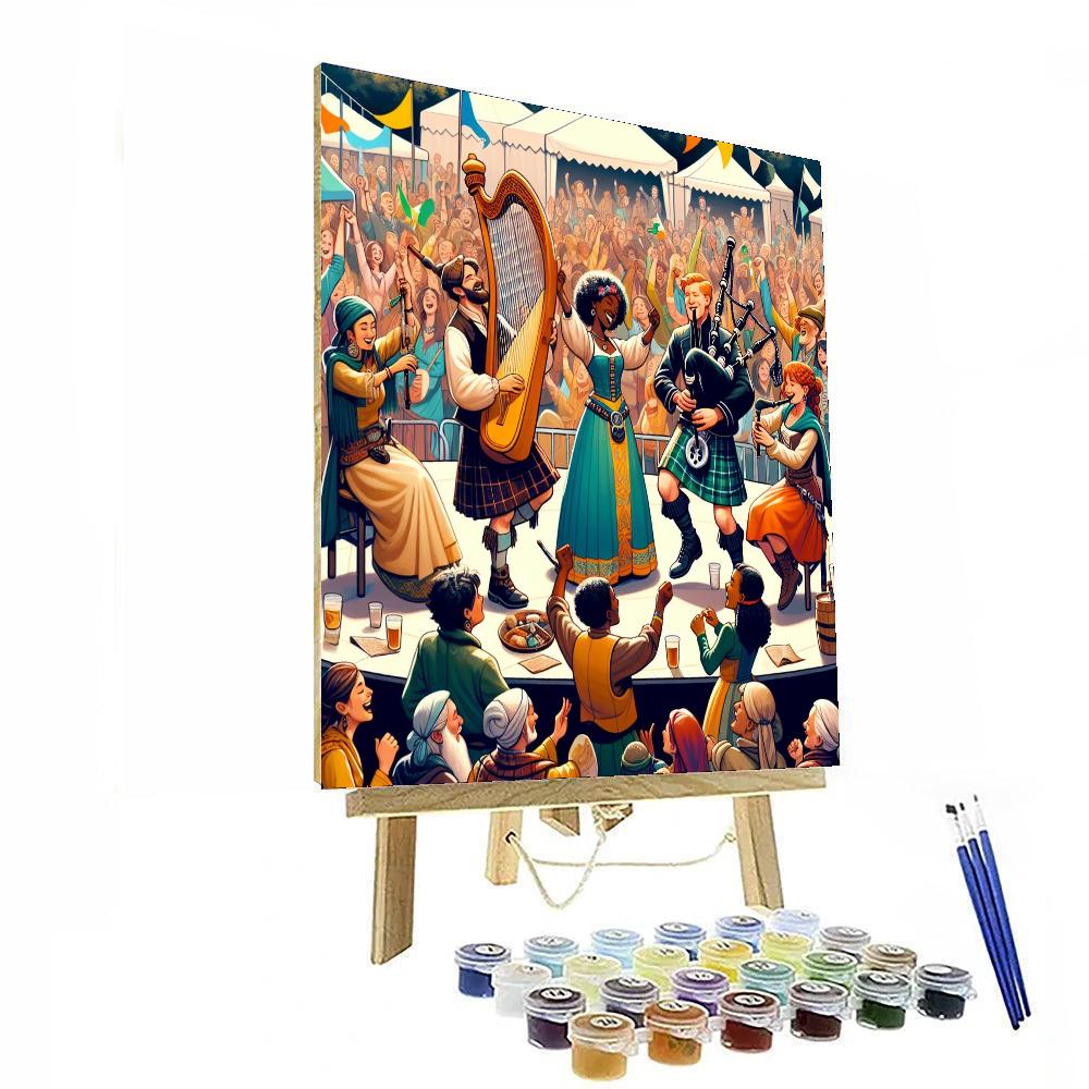 Celtic Festival Paint By Number