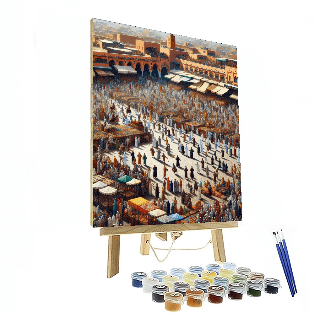 Marrakech Popular Arts Festival Numbered Painting Kits
