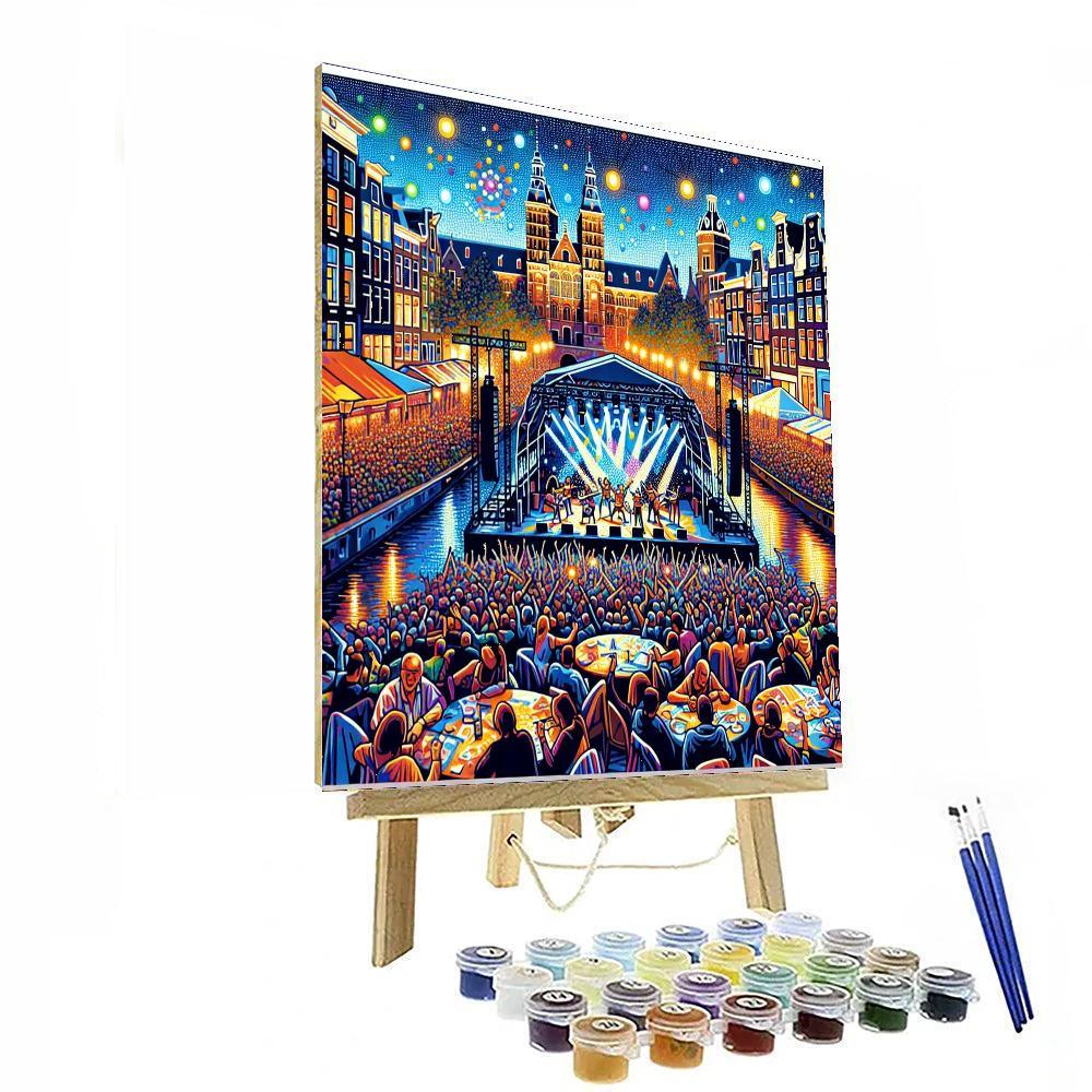 Holland Festival - Amsterdam Painting Number Kit