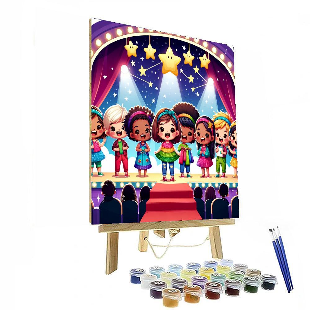 Funky Fashion Designers Numbered Painting Kits