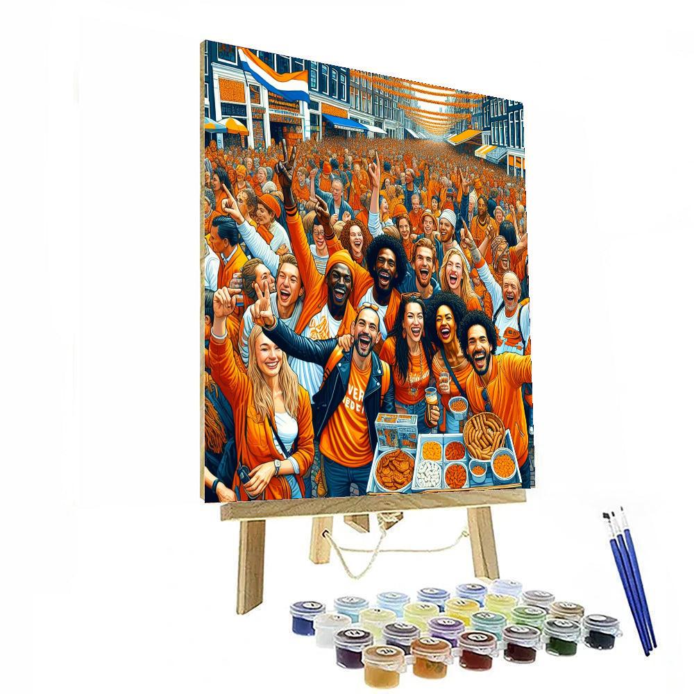 Kings Day DIY Paint By Numbers