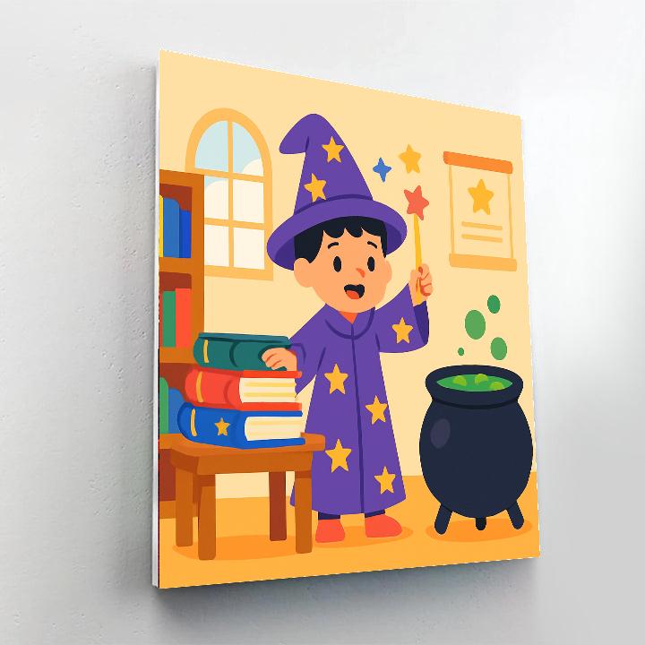 World Of Wizardry Numbered Painting Kits