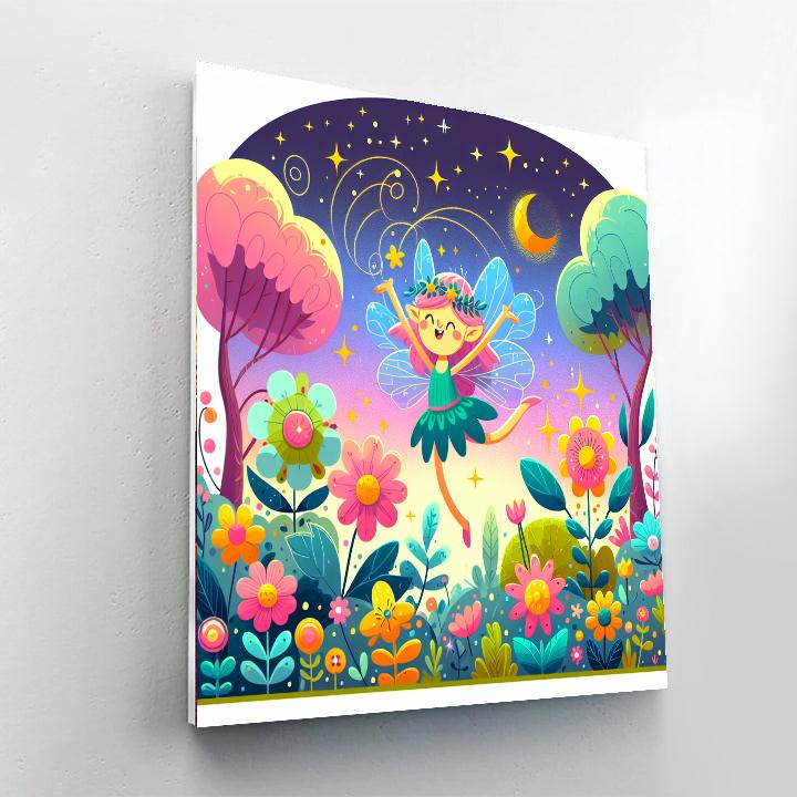 Adventures With Fairies DIY Paint By Numbers