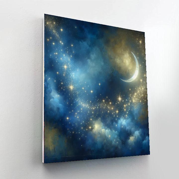 Starry Night Skies Numbered Painting Kits