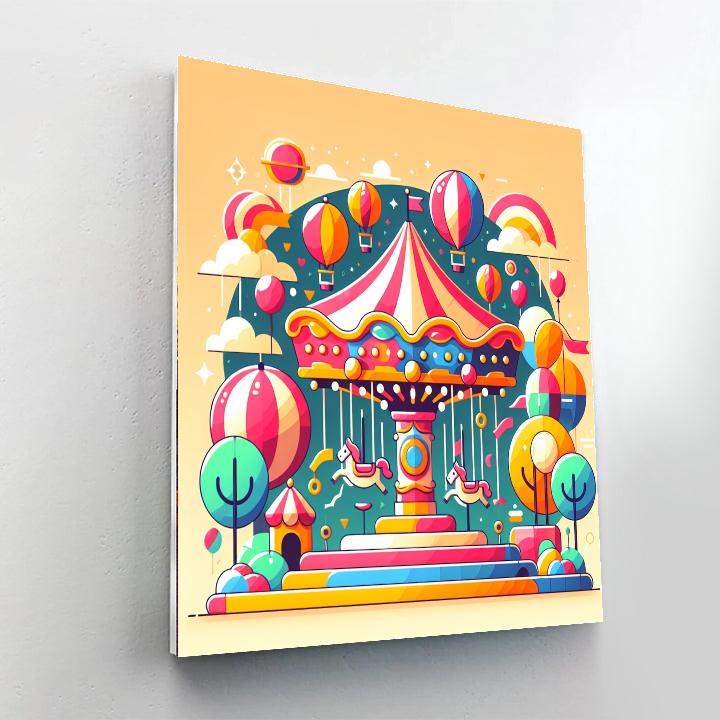 Carnival Chaos Paint By Numbers Kits