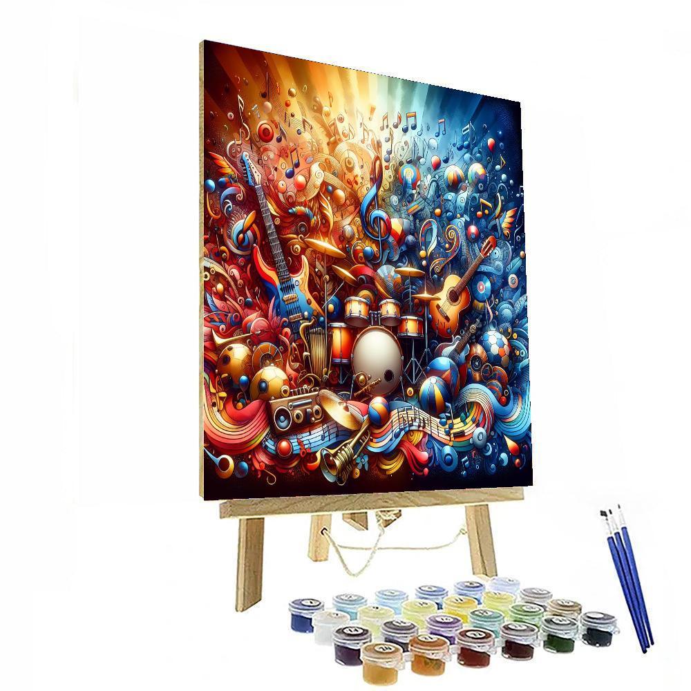 Joyful Music Journey Numbered Painting Kits