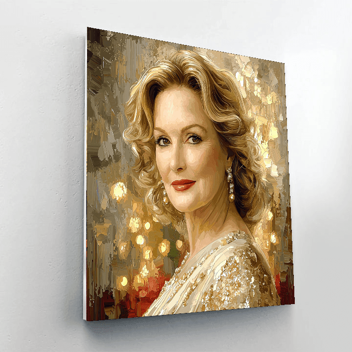 Meryl Streep: The Chameleon Of Hollywood's Dreams Numbered Painting Kits