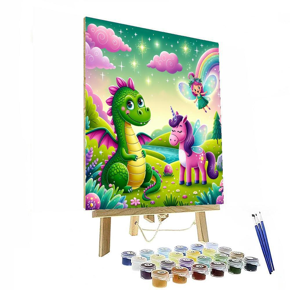 Mystical Land Paint By Number