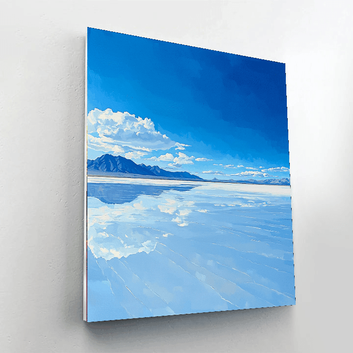 Uyuni Salt Flats - Bolivia Numbered Painting Kits