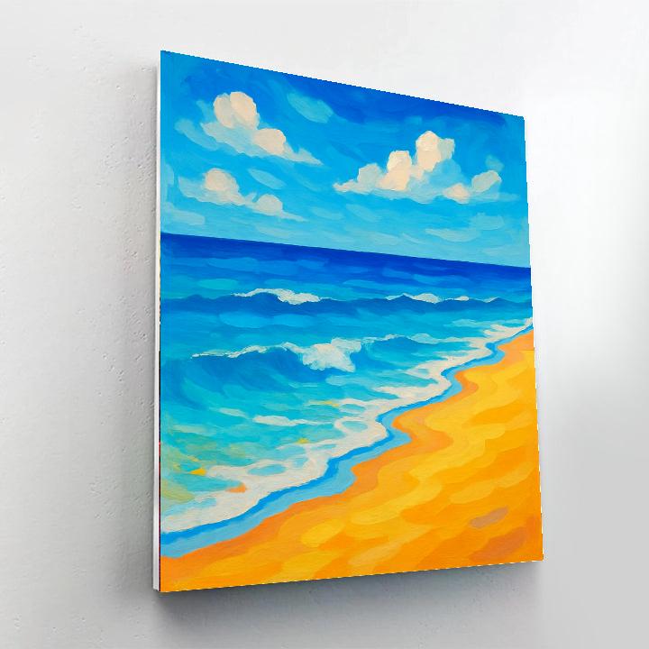 Beachside Tranquility Numbered Painting Kits
