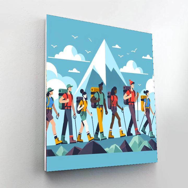 Mountain Quest DIY Paint By Numbers