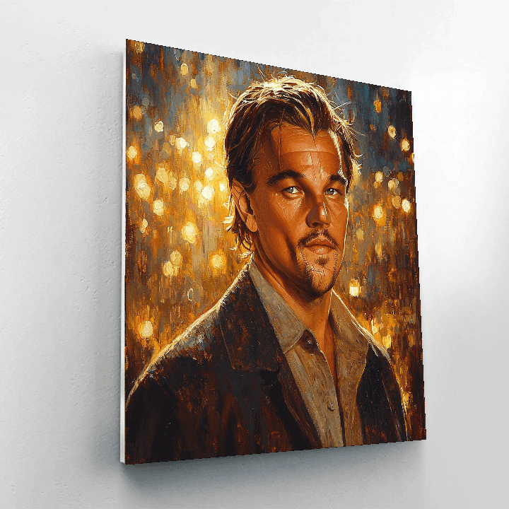 Leonardo Dicaprio: Master Of The Cinematic Universe Paint By Numbers