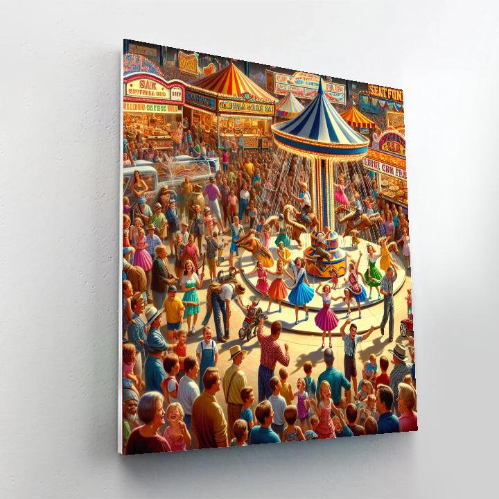 Oklahoma State Fair - United States Numbered Painting Kits
